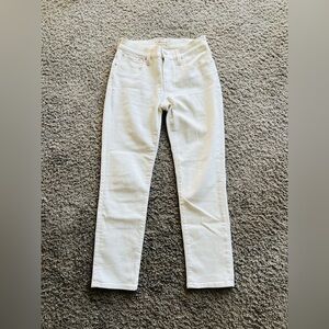Jeans Madewell Blancos Mid Rise Perfect Vintage Talla 25P